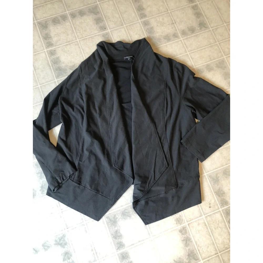 Eileen Fisher Open Front Knit Jacket‎ Cardigan 3X Dark gray Stretch Viscose
